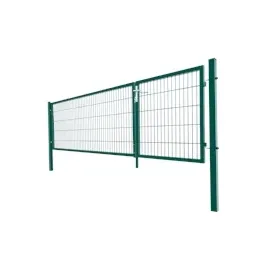 Home Deluxe Doppelflügel Gartentor Aditus 100 x 350 cm moosgrün