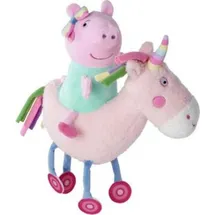 Simba Peppa Pig Plüsch Peppa mit Einhorn,