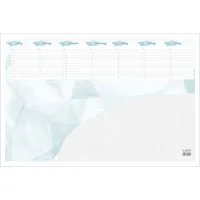 Zettler Schreibunterlage 109-0000 türkis 59,5x40cm 4006928699070 Zettler