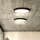 SOLIGHT LED Deckenleuchte schwarz