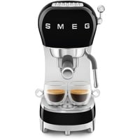 Smeg ECF02BLEU 50s Style Espresso-Kaffeemaschine Schwarz