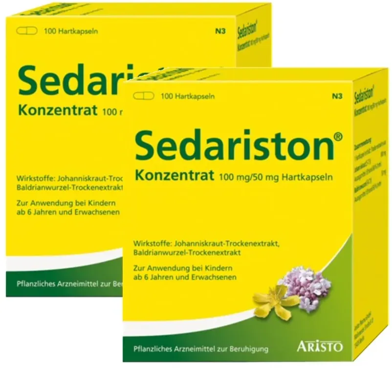 Sedariston Konzentrat Hartkapseln Doppelpack 2X100 St Hartkapseln