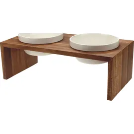 Wolters Gohan Doppelnapf teak M