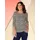Classic Basics 3/4-Arm-Shirt CLASSIC BASICS "3/4-Arm-Shirt", Damen, Gr. 42, bunt (marine, ocker, bedruckt), 100% Baumwolle, geblümt, gemustert, mehrfarbig, Rundhals, Shirts 3/4-Arm-Shirt