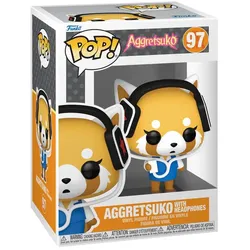 Funko - POP! - Aggretsuko - Aggretsuko with Headphones Vinyl