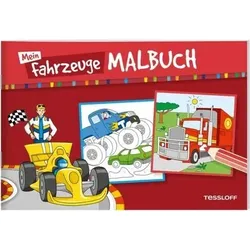 TESSLOFF 378864446 Mein Fahrzeuge-Malbuch