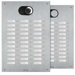 Comelit IX0333 Frontplatte Switch, 33 Teilnehmer, 3-reihig, V4A