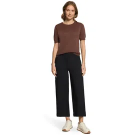 Betty & Co Feinstrickpullover mit Lurexfaden Braun L