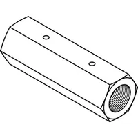 Industrial Quality Supplies DIN 1479 Sechskant-Spannschloßmutter, ohne Zubehör, ST