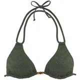 LASCANA Bikini-Top Damen Grün 44 Cup C/D