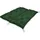 Beautissu Bankauflage 120 x 100 x 10 cm dunkelgrün 1 St.
