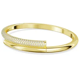 Swarovski Dextera Armreif, Gold mit Swarovski-Kristallen 5674980 Größe S
