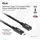 Club 3D USB-Typ-C Gen1 Verlängerungskabel 5Gbps 60W(20V/3A) 4K60Hz St./B 2m