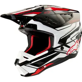 Alpinestars S-M5 Schwarz/Weiß/Rot XXL