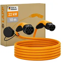 Lapp Ladekabel Typ 2, 22 kW, 10 m, orange