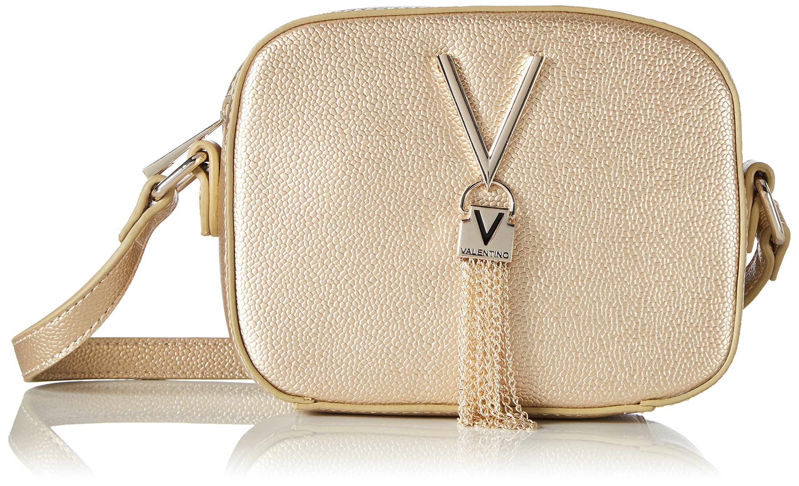 Valentino Bags Damen Divina Haversack, Gold (ORO) - 6x13x17 cm (B x H x T)
