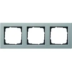 Rahmen 3f Edelstahl E2 Metall geeignet für Unterputz-Installation