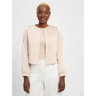Betty & Co Damen Blazer-Jacke unifarben 44, Grau - 44