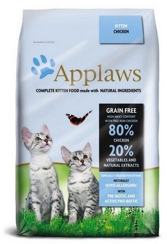 Applaws Trockenfutter für Kätzchen 400g + Überraschung für die Katze (Rabatt für Stammkunden 3%)