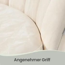 Songmics Bürostuhl Kunstleder Weiß