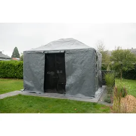 Sojag Winterabdeckung für Pavillon 10x14 grau 3,05 x 4,27 m
