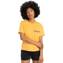 Funktionstop QUIKSILVER "Standard", Damen, Gr. S, chamois, 100% Baumwolle, Tops