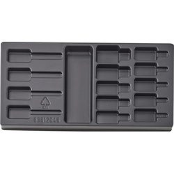 STAHLWILLE ES 54/54KK leere Einlage Antrieb 12,5mm (1/2") - 83812046