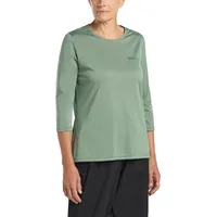 Jack Wolfskin Crosstrail 3/4-arm T-shirt - Eucalyptus - S