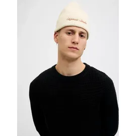 JACK & JONES JACNORREBRO REGULAR BEANIE NOOS Weiß
