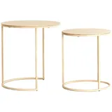 Light & Living Sadar Braun Metall 52 x 46 cm