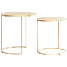 Light & Living Sadar Braun Metall 52 x 46 cm
