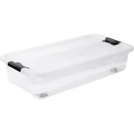 KEEEPER Aufbewahrungsbox Konrad 79,5 x 39,5 x 18 cm 3-tlg. transparent