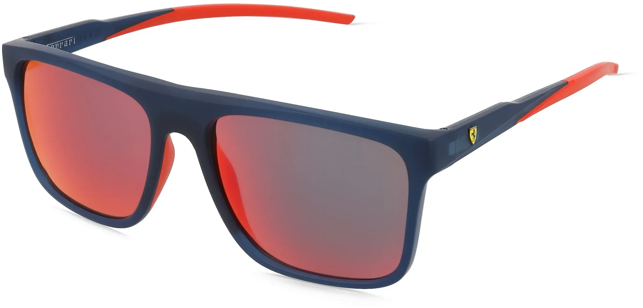 Scuderia Ferrari 0FZ6006 Herren-Sonnenbrille Vollrand Eckig Kunststoff-Gestell, Blau