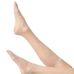 Oroblu Strumpfhosen Sherr Lace Knee Highs 30 Beige Polyamid One Size Damen