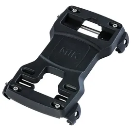 Basil Gepäckträgerplatte Mik 80-150 mm Schwarz