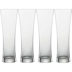 SCHOTT ZWIESEL Gläserset - Weizen Beer Basic 4tlg. Kristall, Kristalloptik Transparent Klar