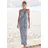 LASCANA Maxikleid Sommerkleid Paisley Blau 34