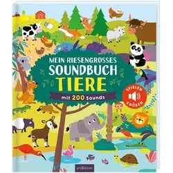 arsEdition Mein riesengroßes Soundbuch - Tiere, mehrfarbig