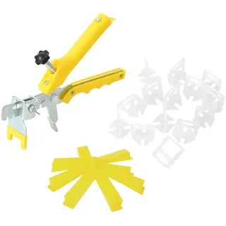 vidaXL Fliesen-Nivelliersystem 250 Keile 500 Clips 2 mm