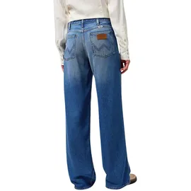 Wrangler World Wide Jeans in blauer Promises-Waschung-W28 / L32