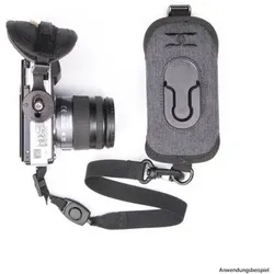 Cotton Carrier StrapShot Holster G3 - Rucksackgurt-Holster für 1 DSLR- oder DSLM-Kamera grau
