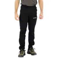 Adidas Organiser Xperior Cross-country Ski Soft Shell Joggers - Black - S