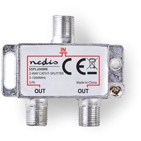 Nedis CATV-Splitter | 5-1000 MHz Einführungsverlust: 4.2 dB Anzahl
