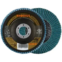 RHODIUS LGZ F3 Fächerschleifscheibe 115 x 22,23 mm K40