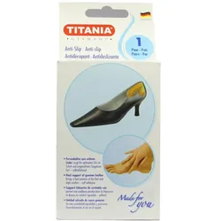 Anti-slip Fersenhalter aus Leder TITANIA 2 St