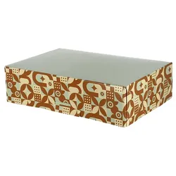 MONOUSO - Schachtel für Süßwaren Minzschokolade 22x15x6cm 1000g (5 Stück)