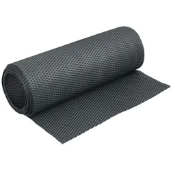 Wilk PE-Rattan-Sichtschutzmatte, Farb-Code RD03, anthrazit, 90x300cm