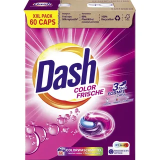 Dash Colorwaschmittel Waschmittel-Pods Caps 60 WL