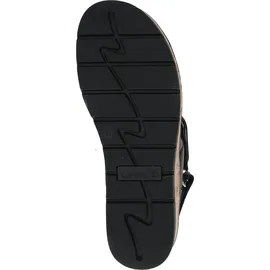 CAPRICE Keilsandaletten Damen Schwarz 40