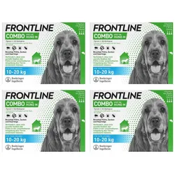 FRONTLINE COMBO Hund & Heim gegen Zecken Flöhe Larven 10-20 kg